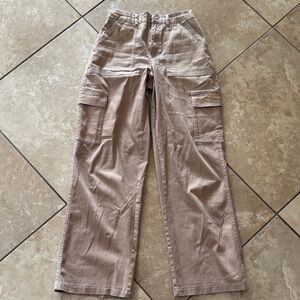Women's Tan Cargo Pants